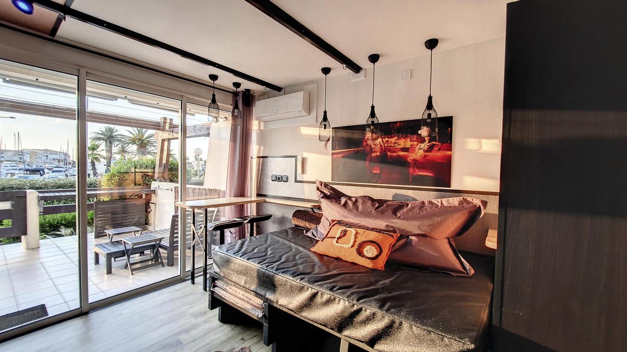 Apartment Naturist Cap In Loft Agde